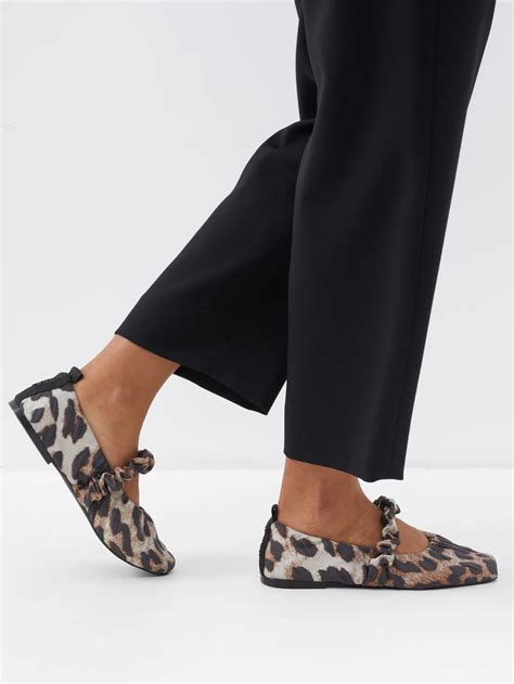 leopard print ballet flat|comfortable leopard print flats.